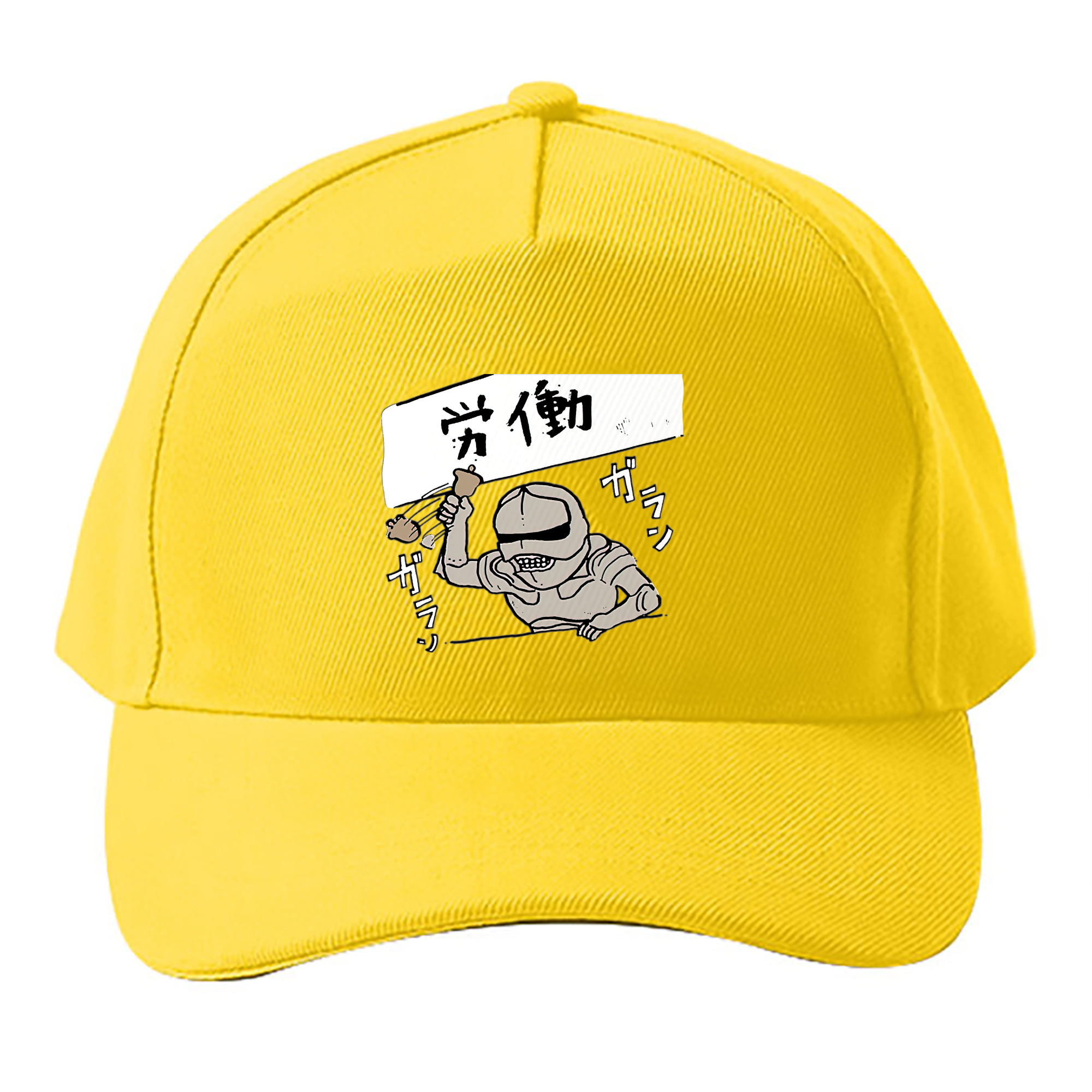 （画像用） ちいかわ 労働の鎧さん Chii-kawa Mr. Armor of Labor ベースボールキャップ 綿100％ 男女兼用 帽子 スポーツ